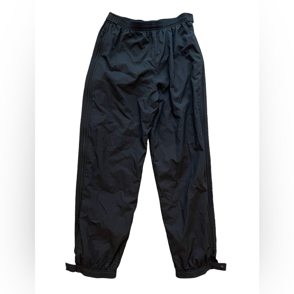Vintage L.L.Bean Sunbuster Snow Pants | Full Side Zip | Black Unisex Fit (W94)